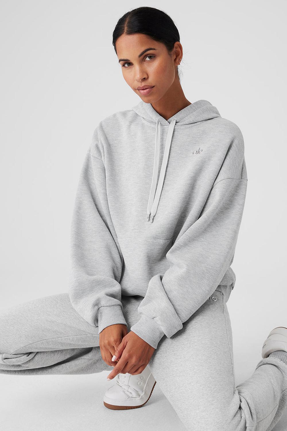 Sudadera con Capucha Alo Yoga Accolade Mujer Grises | Mexico  RTM-149286