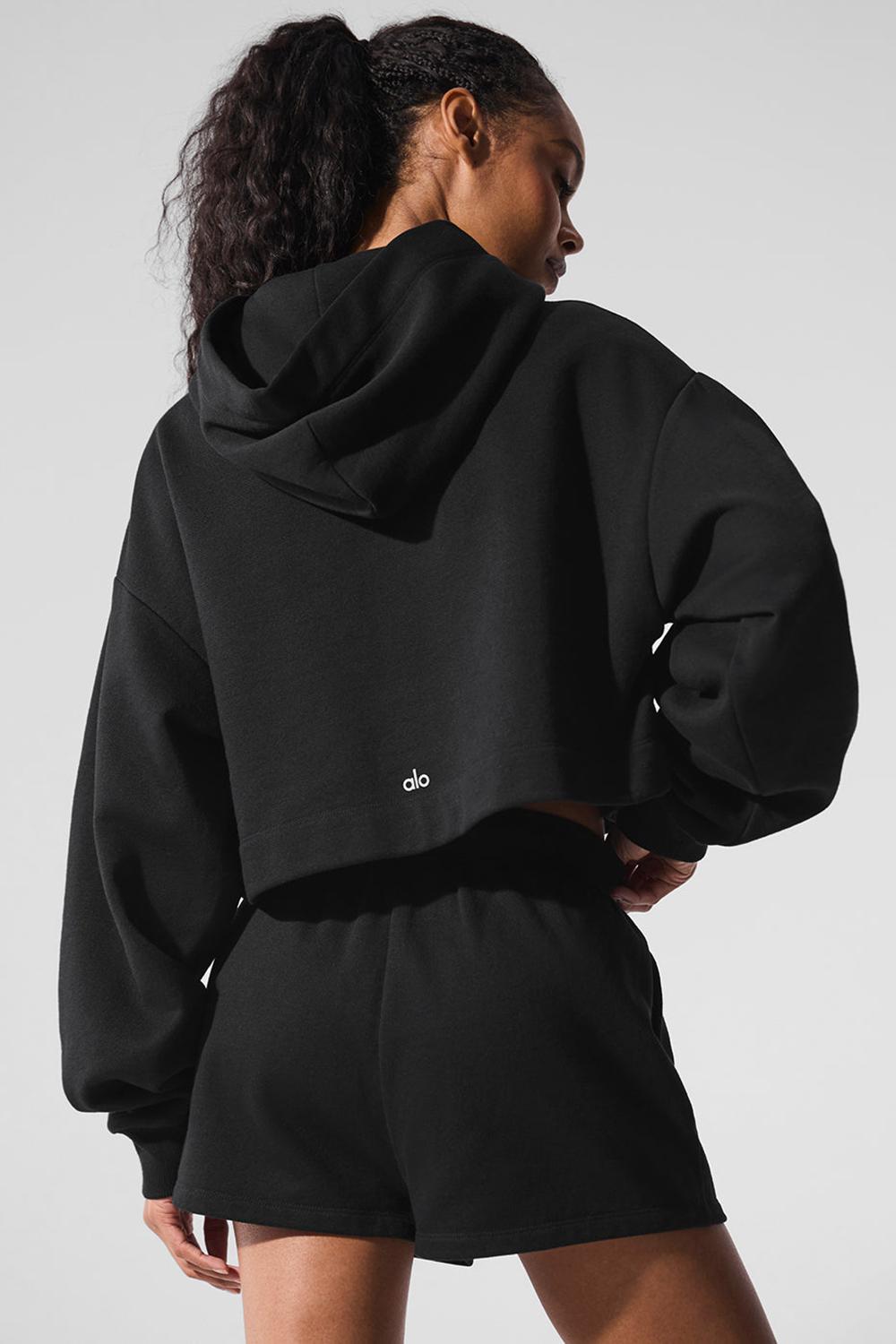 Sudadera con Capucha Alo Yoga Bae Mujer Negros | Mexico  FDA-961748