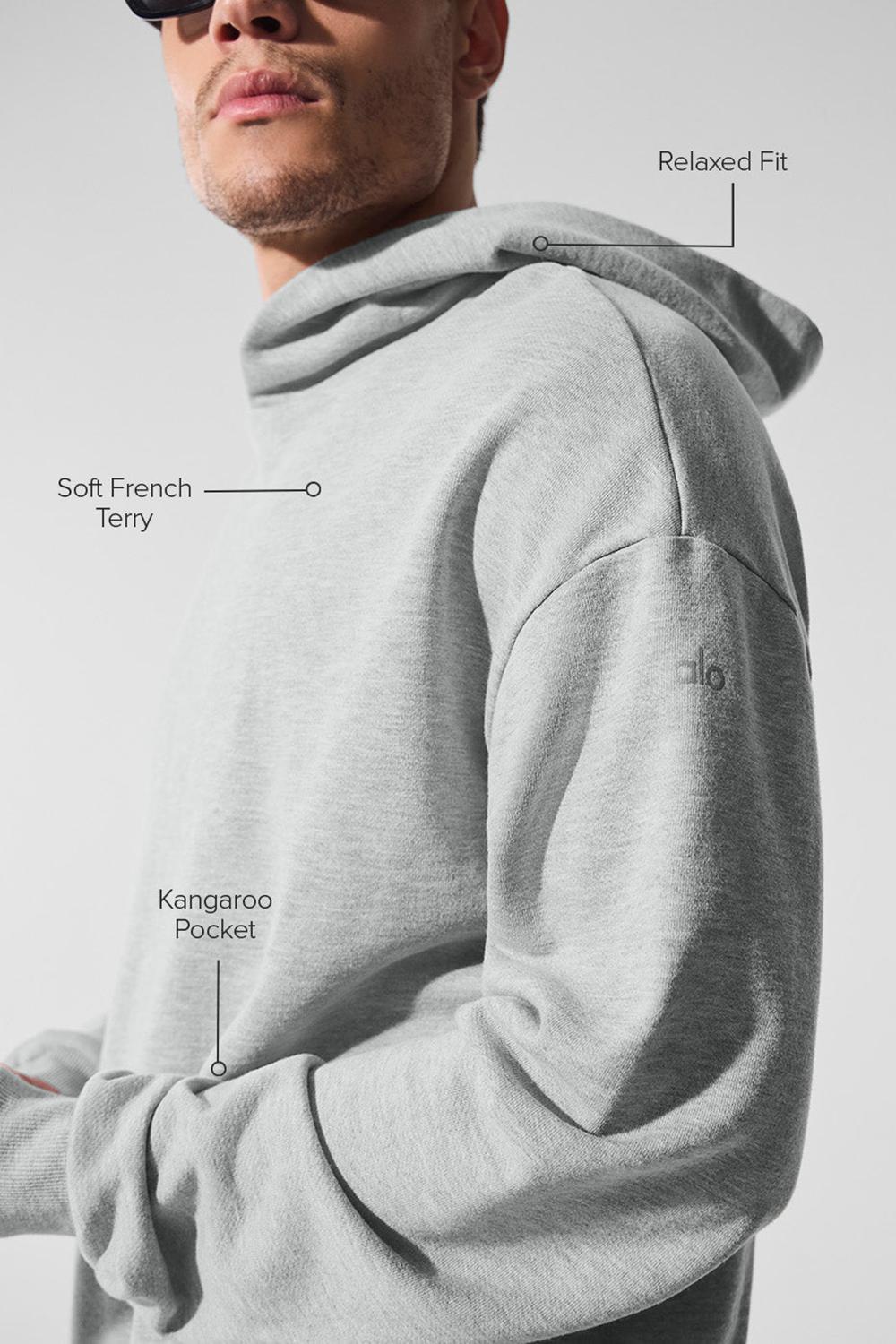 Sudadera con Capucha Alo Yoga Chill Hombre Grises | Mexico  BQK-392748