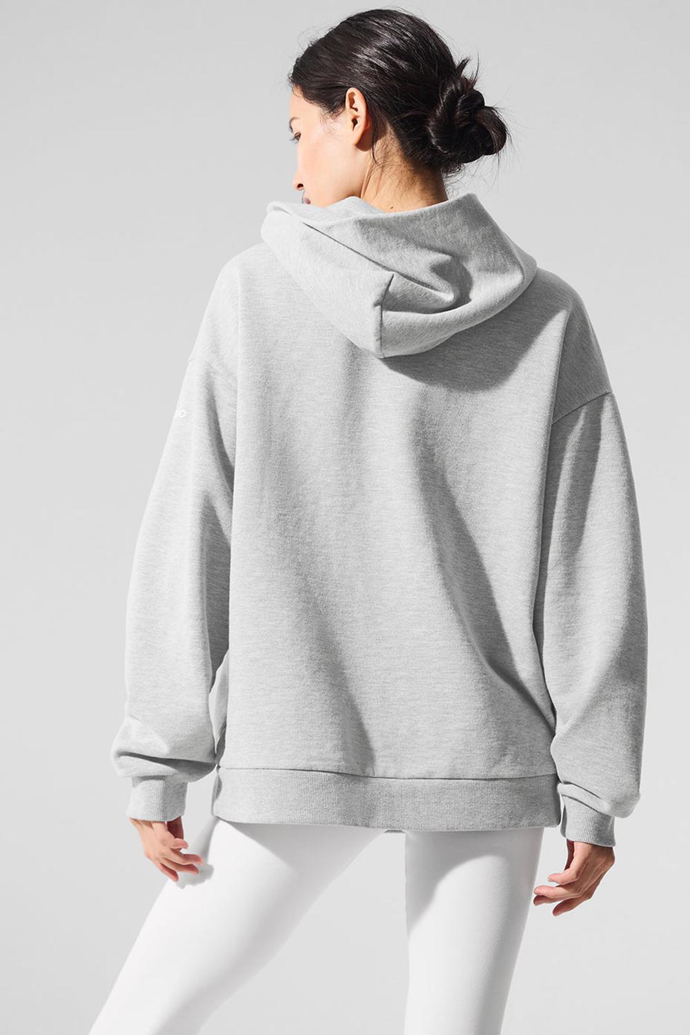 Sudadera con Capucha Alo Yoga Chill Mujer Grises | Mexico  QGN-891036