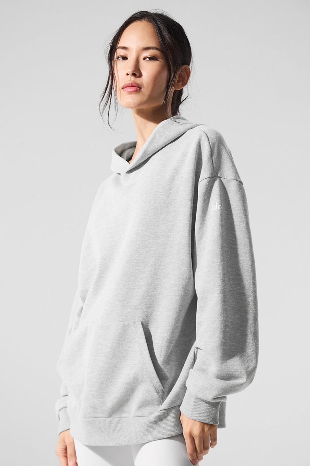 Sudadera con Capucha Alo Yoga Chill Mujer Grises | Mexico  QGN-891036