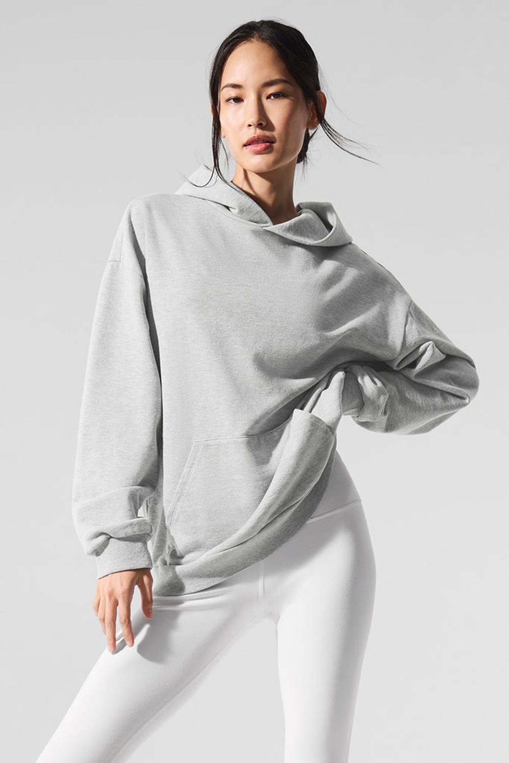 Sudadera con Capucha Alo Yoga Chill Mujer Grises | Mexico  QGN-891036