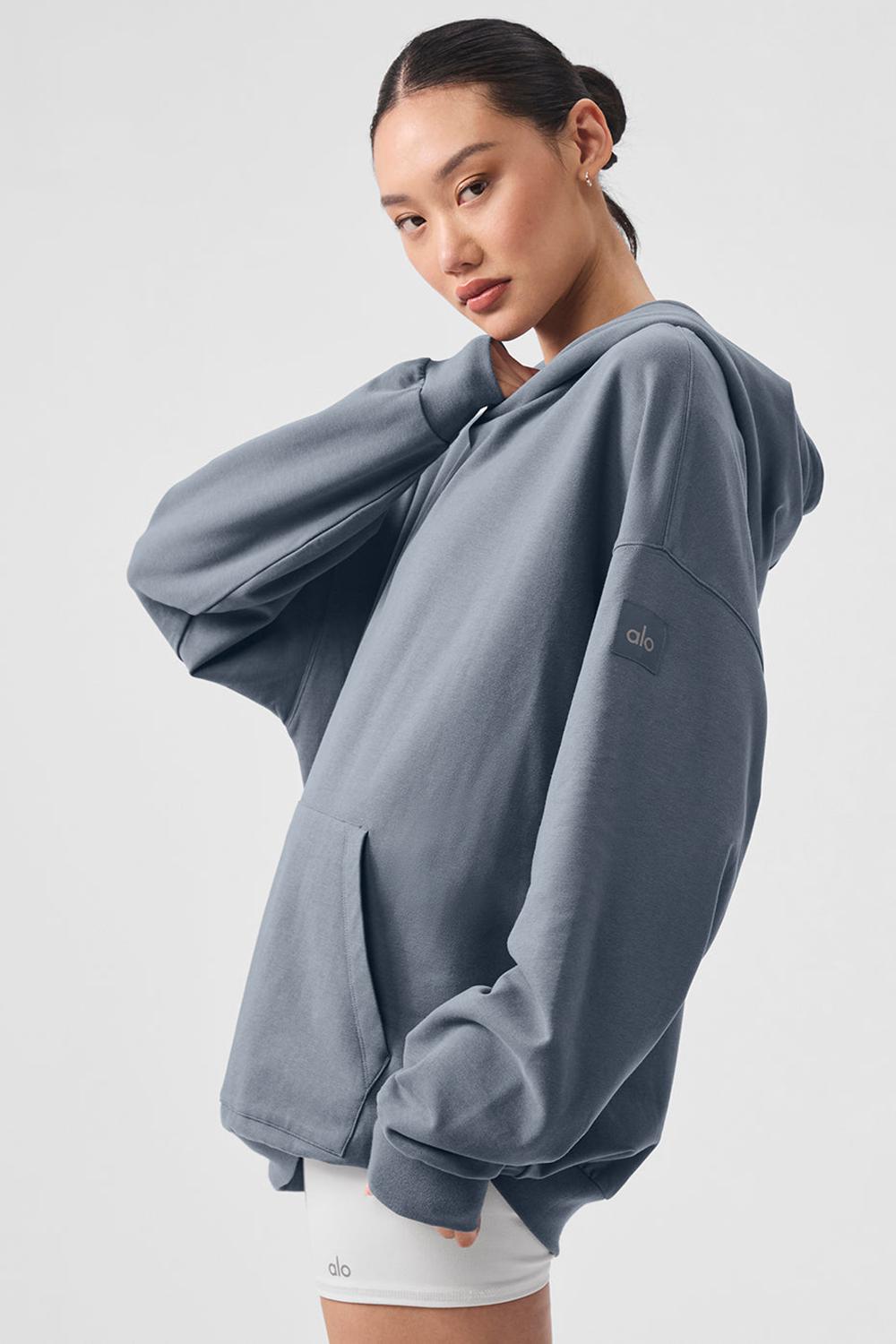 Sudadera con Capucha Alo Yoga Double Take Mujer Grises | Mexico  LPQ-345890