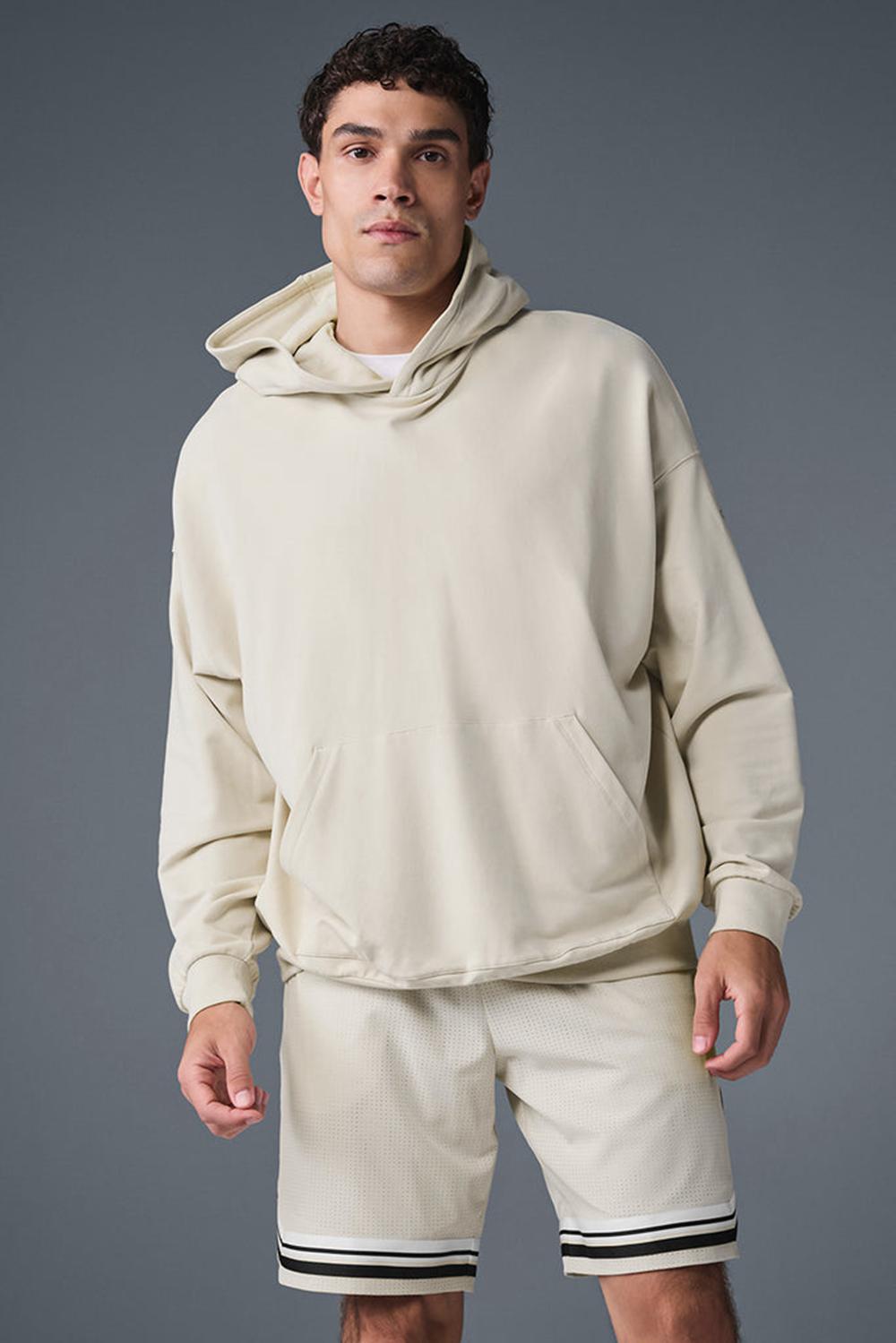 Sudadera con Capucha Alo Yoga Double Take Hombre Bone | Mexico  GTB-647089