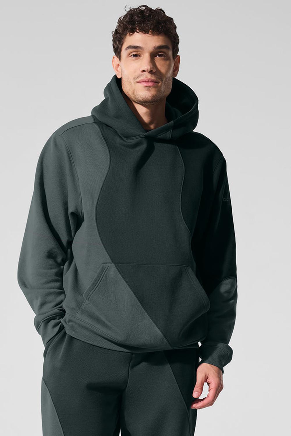 Sudadera con Capucha Alo Yoga Make Waves Hombre Verdes | Mexico  WSJ-109534