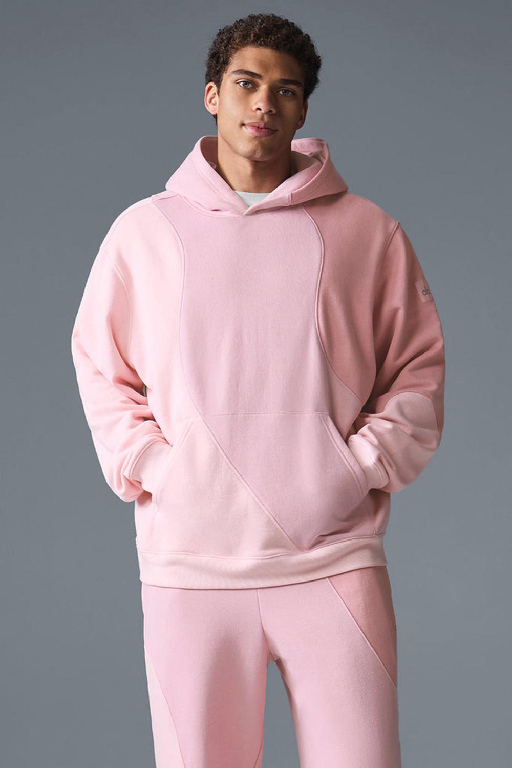 Sudadera con Capucha Alo Yoga Make Waves Hombre Rosas | Mexico  SAQ-463509