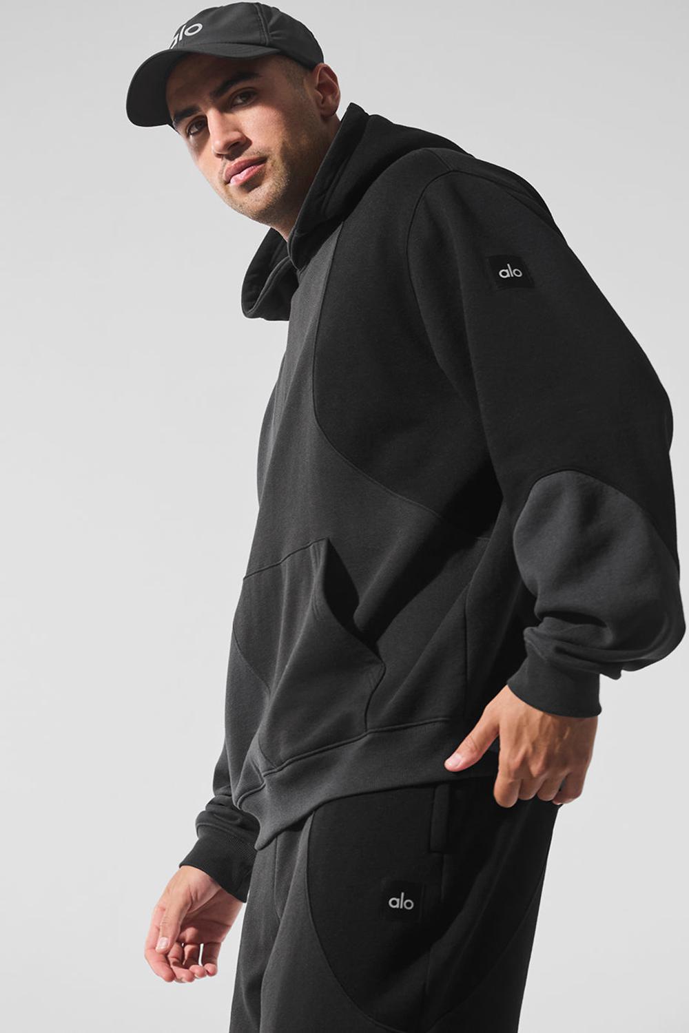 Sudadera con Capucha Alo Yoga Make Waves Hombre Negros | Mexico  ZBH-895432