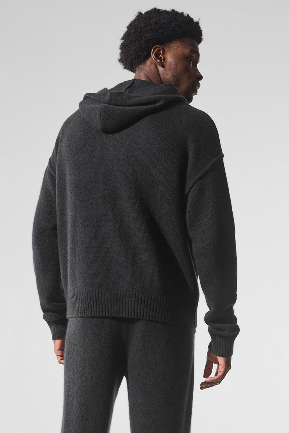 Sudadera con Capucha Alo Yoga New Class Cashmere Hombre Negros | Mexico  BRF-956107