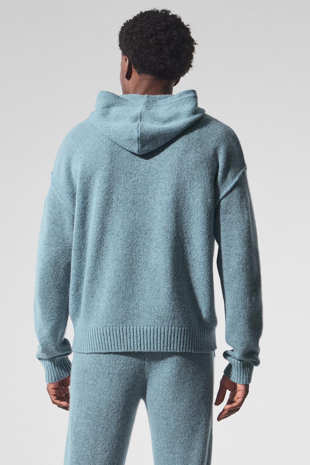 Sudadera con Capucha Alo Yoga New Class Cashmere Hombre Azules | Mexico  BUS-371250