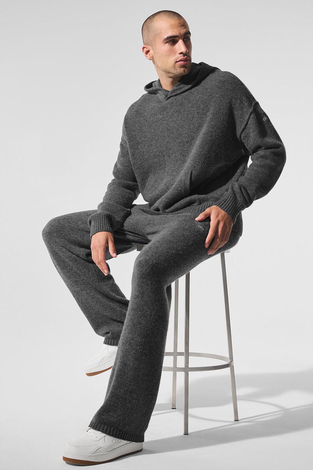 Sudadera con Capucha Alo Yoga New Class Cashmere Hombre Plateadas Grises | Mexico  TGQ-085236