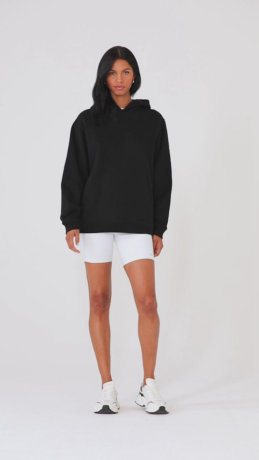 Sudadera con Capucha Alo Yoga Renown Heavy Weight Mujer Bone | Mexico  MHS-310958