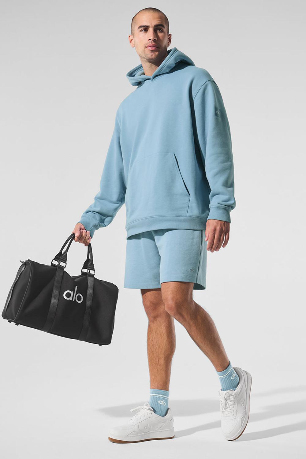 Sudadera con Capucha Alo Yoga Renown Heavy Weight Hombre Azules | Mexico  WJN-940731