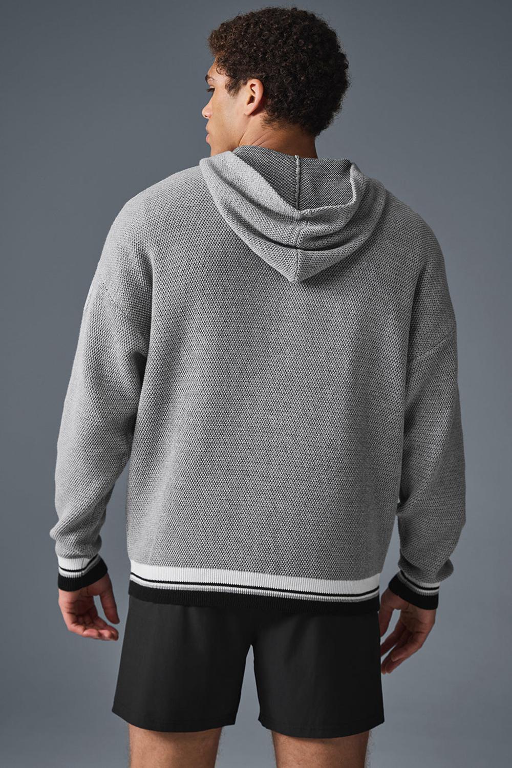 Sudadera con Capucha Alo Yoga Sports Club Knit Hombre Grises | Mexico  HPM-901647