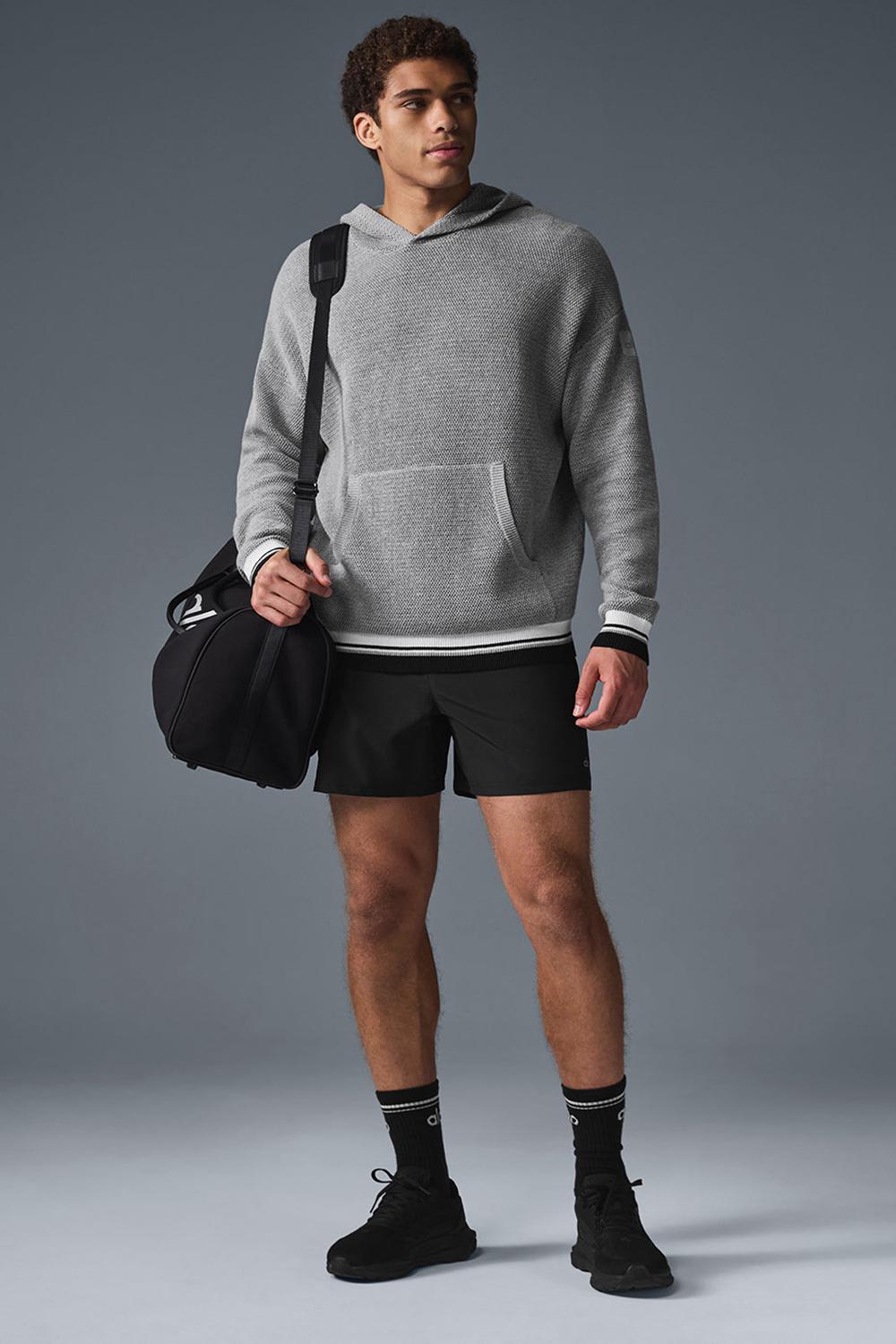 Sudadera con Capucha Alo Yoga Sports Club Knit Hombre Grises | Mexico  HPM-901647