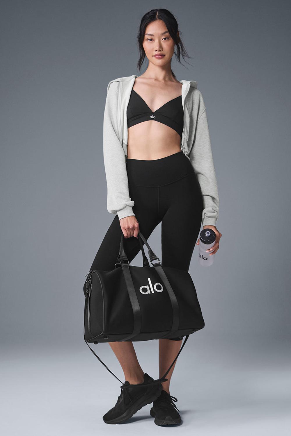 Sudadera con Capucha Alo Yoga Sweet Escape Zip Up Mujer Grises | Mexico  DYE-253760