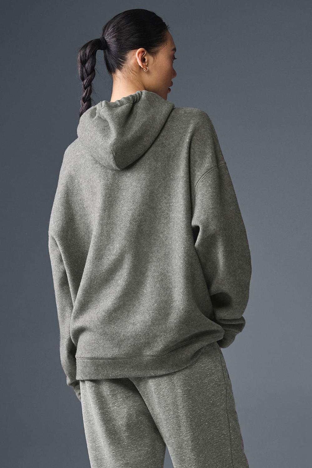 Sudadera con Capucha Alo Yoga Triumph Restore Mujer Grises | Mexico  MJQ-713568