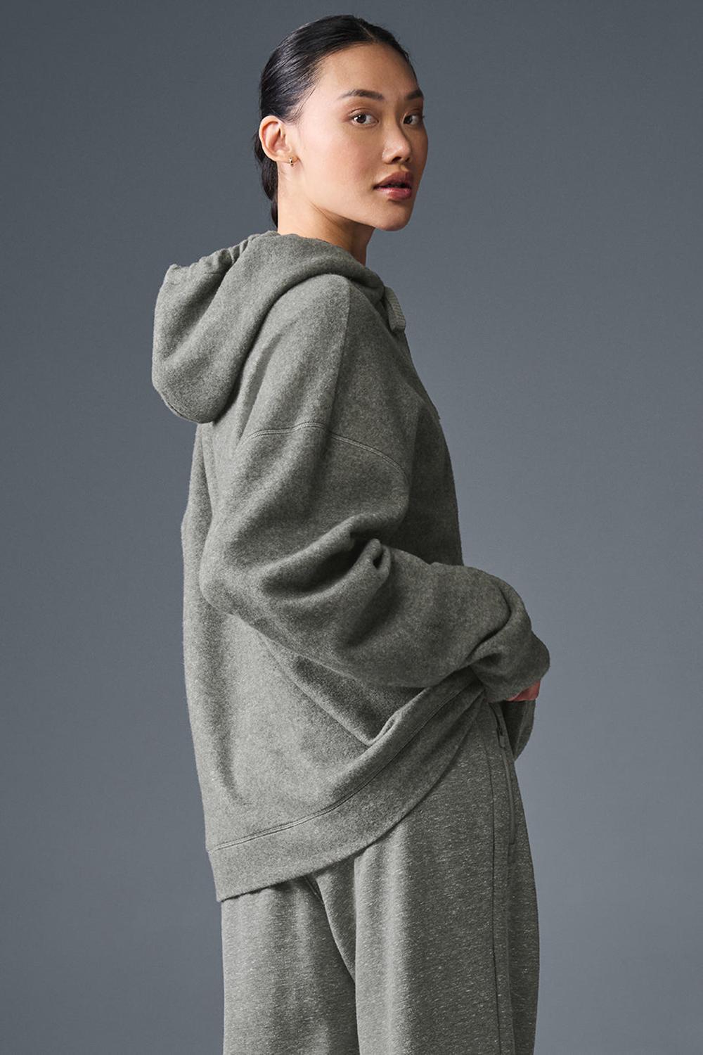 Sudadera con Capucha Alo Yoga Triumph Restore Mujer Grises | Mexico  MJQ-713568