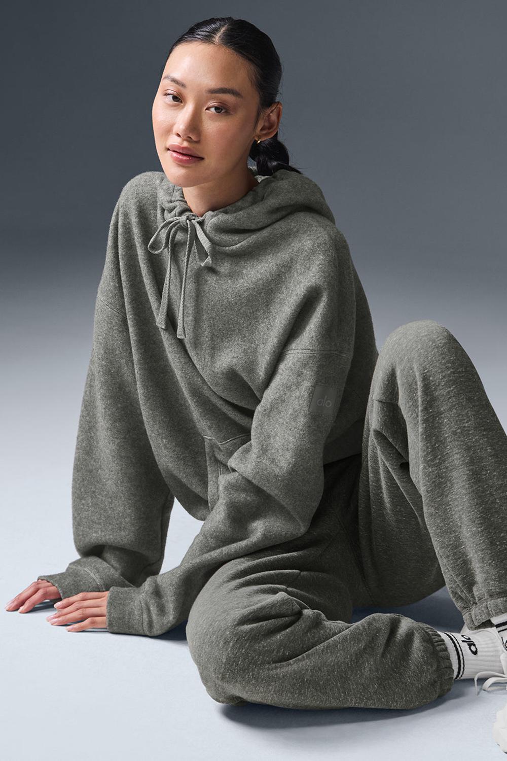 Sudadera con Capucha Alo Yoga Triumph Restore Mujer Grises | Mexico  MJQ-713568
