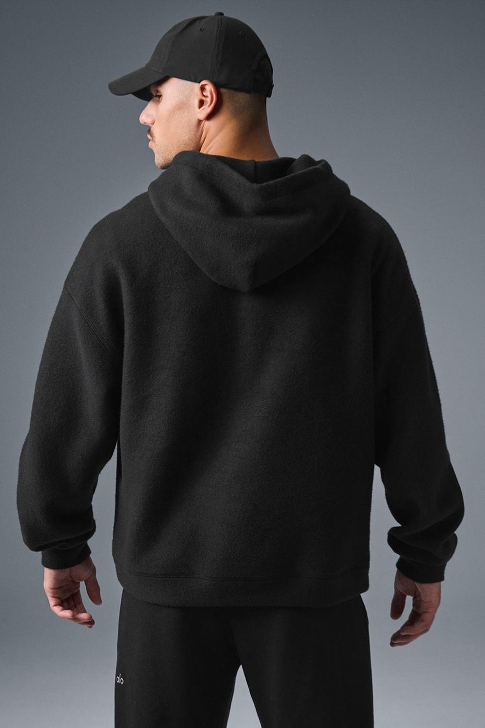 Sudadera con Capucha Alo Yoga Triumph Restore Hombre Negros | Mexico  MOP-061579