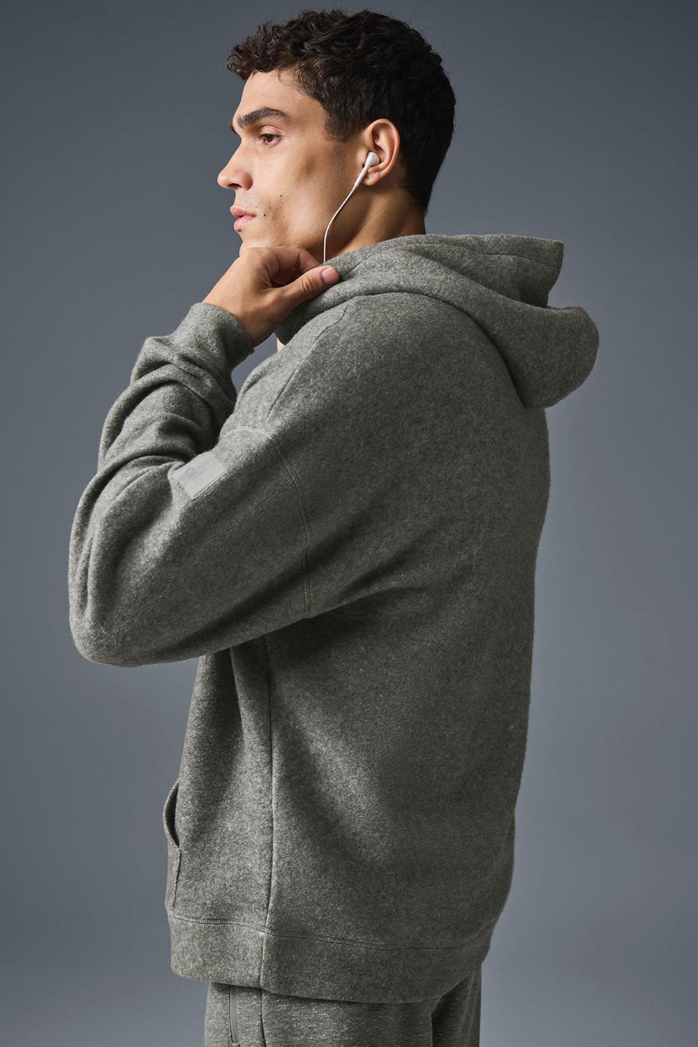 Sudadera con Capucha Alo Yoga Triumph Restore Hombre Grises | Mexico  ACD-607542