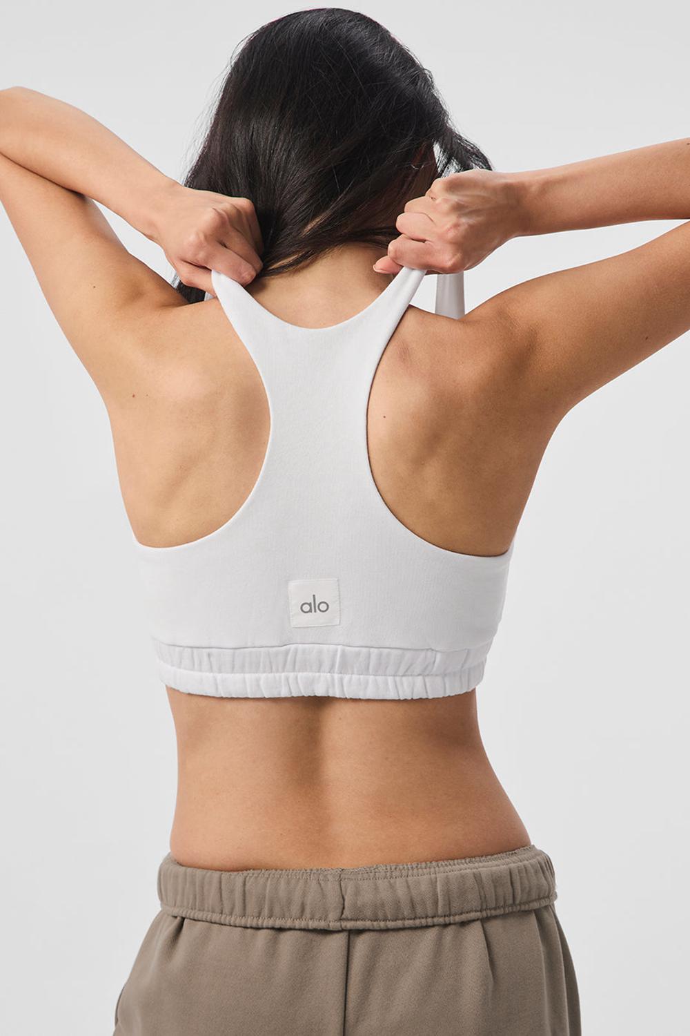 Sudaderas Alo Yoga Scoop Neck Mujer Blancos | Mexico  CNP-703691