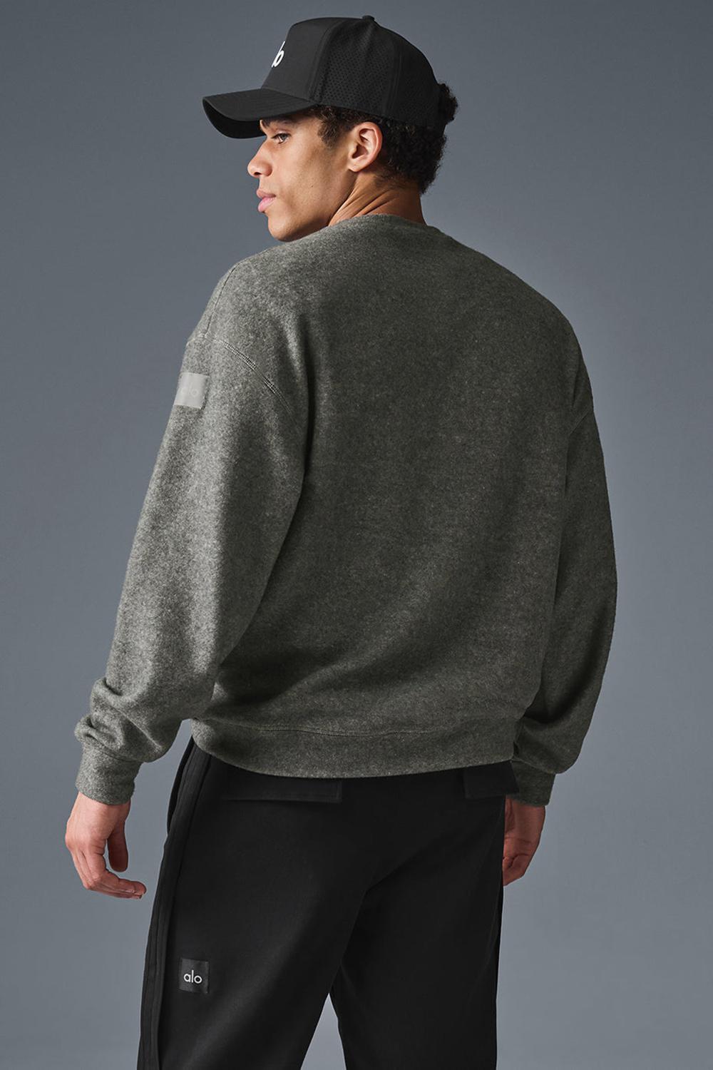 Sudaderas Alo Yoga Triumph Restore Crew Neck Hombre Grises | Mexico  ARM-831257