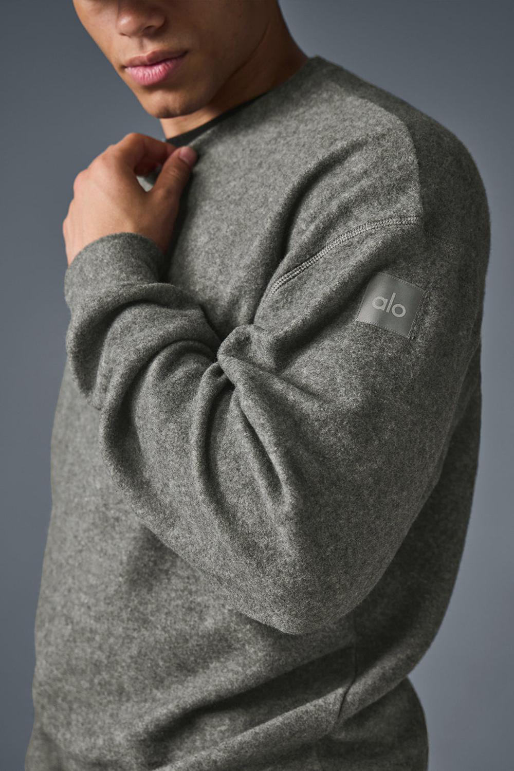 Sudaderas Alo Yoga Triumph Restore Crew Neck Hombre Grises | Mexico  ARM-831257
