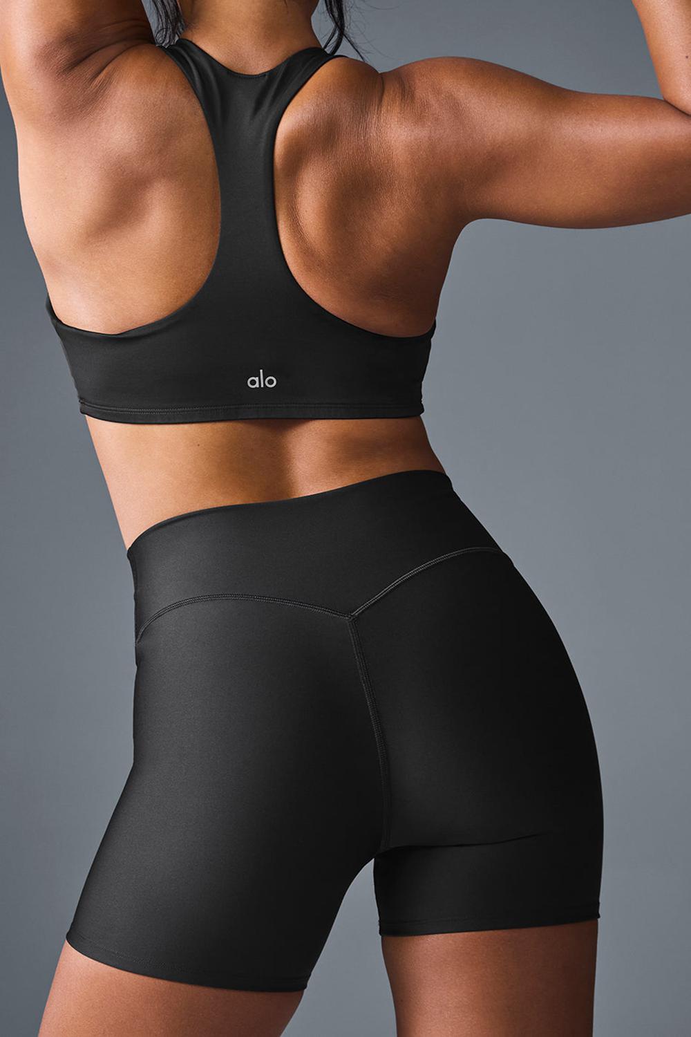 Sujetador Deportivo Alo Yoga Airlift Advantage Racerback Mujer Negros | Mexico  BIT-936087