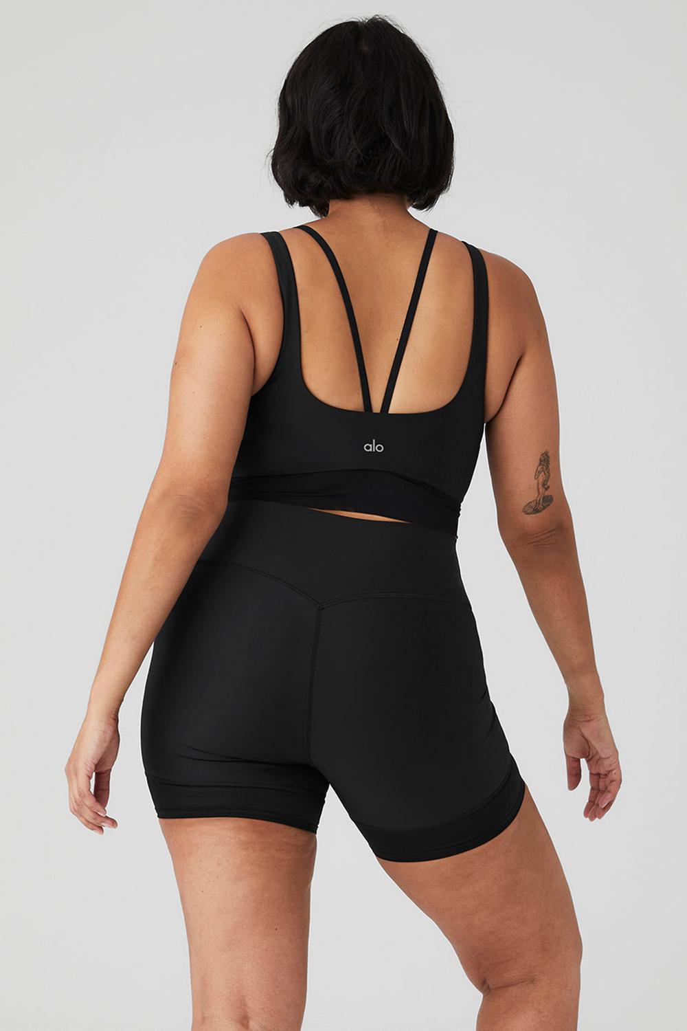 Sujetador Deportivo Alo Yoga Airlift Double Trouble Mujer Negros | Mexico  RDC-498631