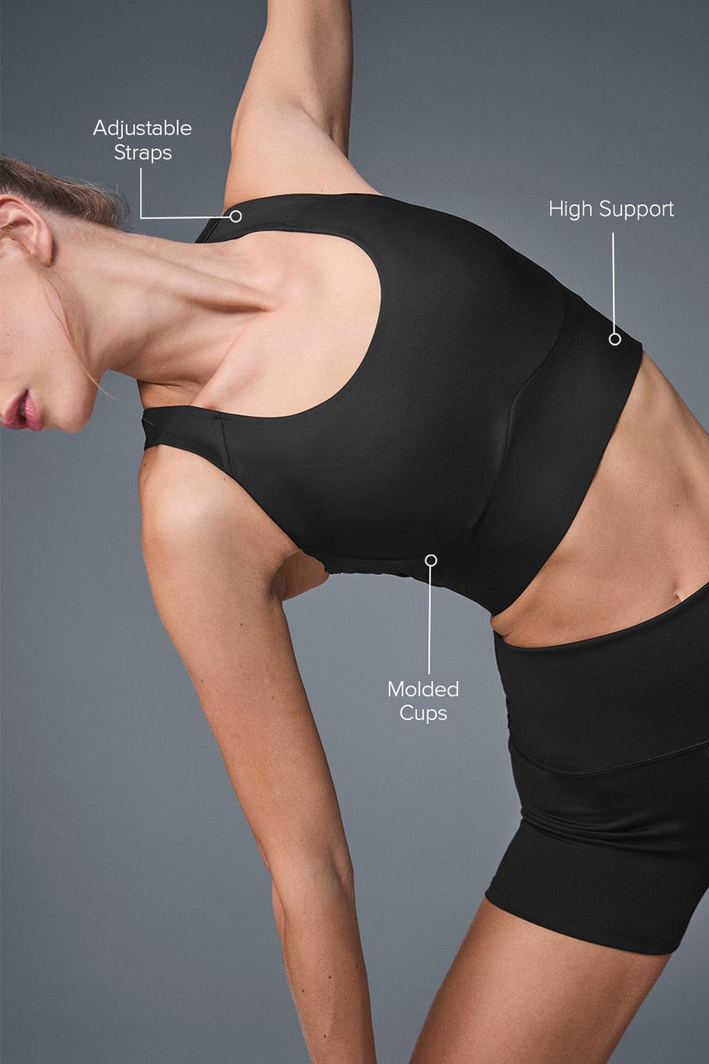 Sujetador Deportivo Alo Yoga Airlift Empower Mujer Negros | Mexico  DLJ-569128