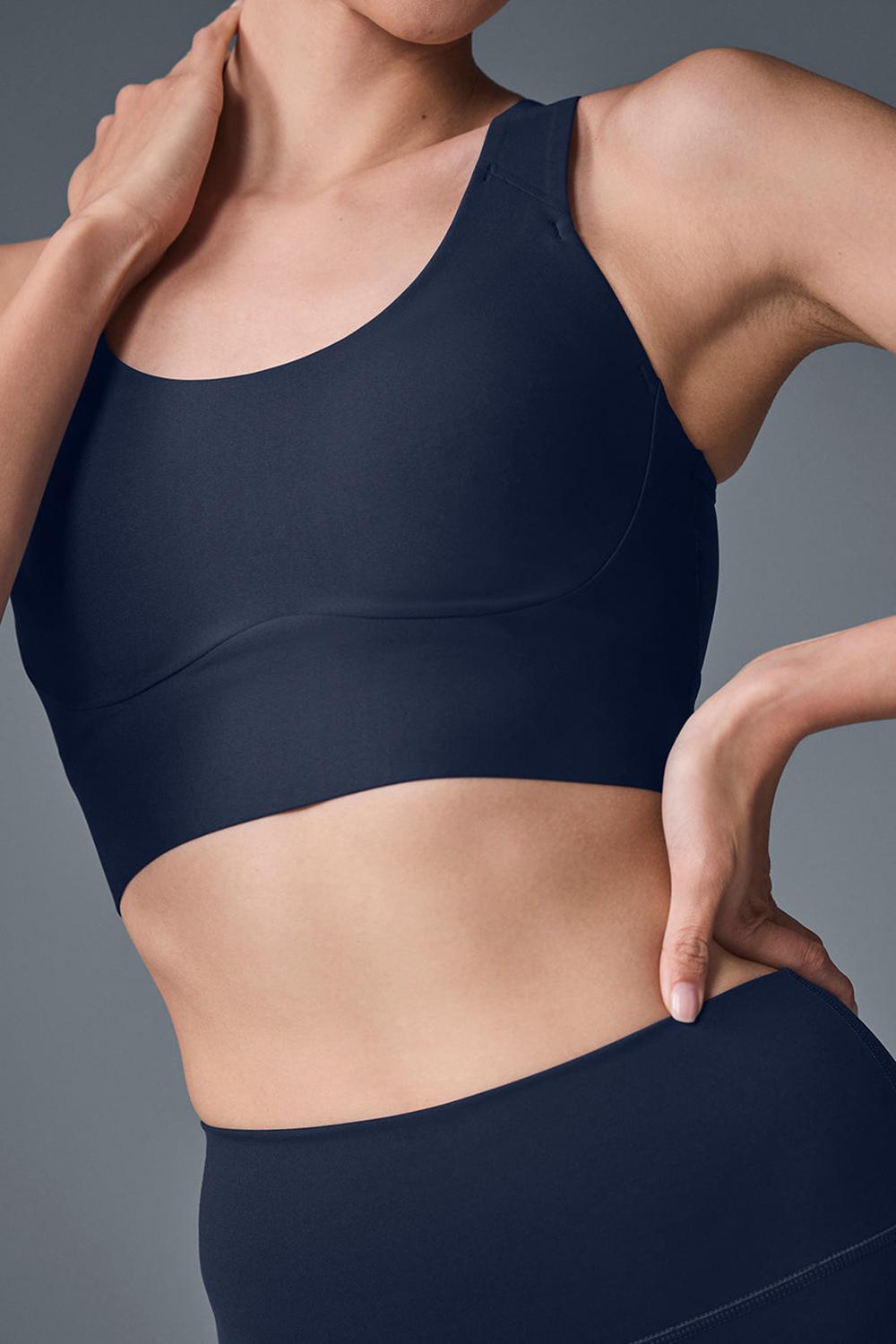 Sujetador Deportivo Alo Yoga Airlift Empower Mujer Azul Marino | Mexico  DUN-918065