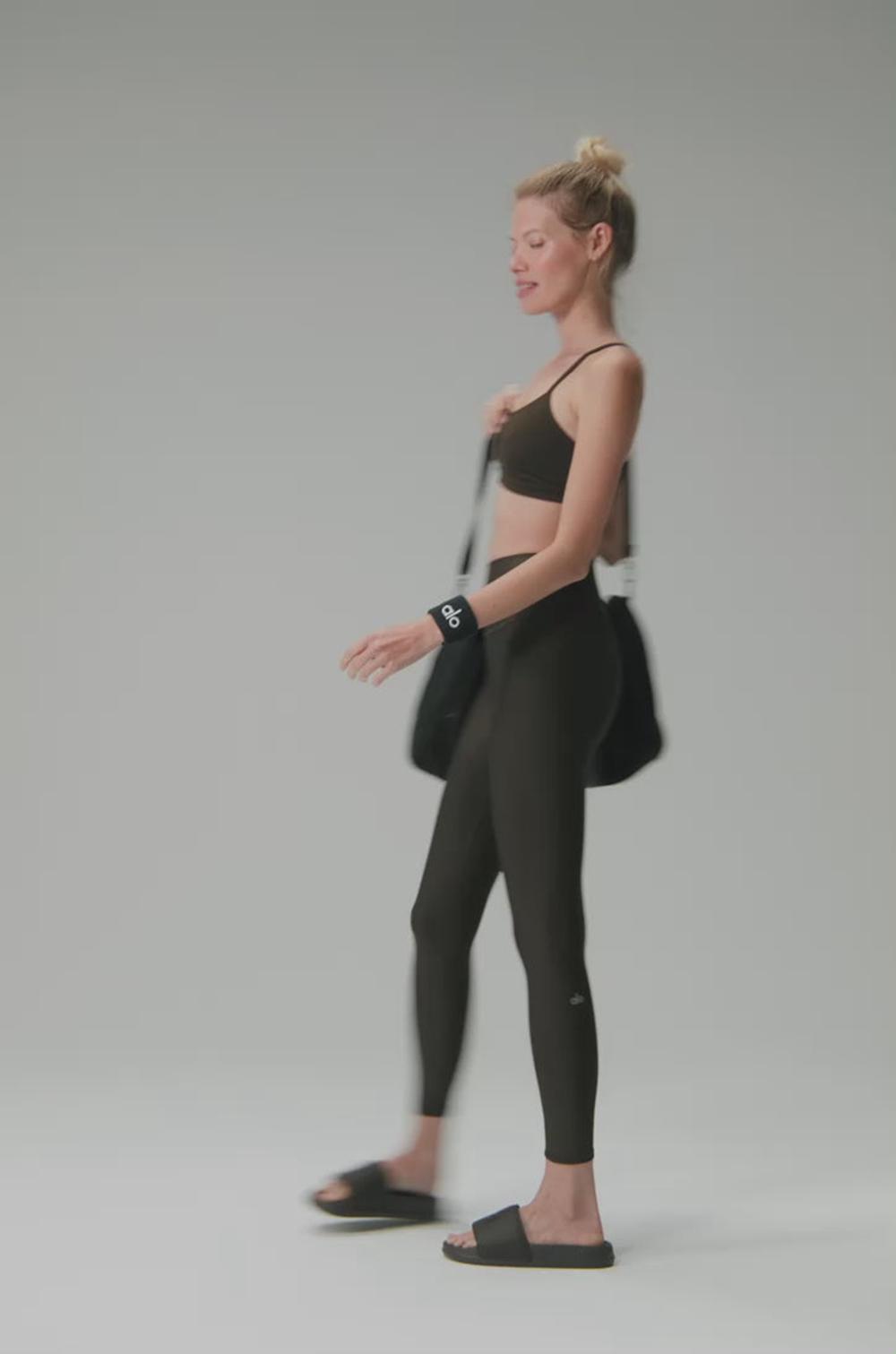 Sujetador Deportivo Alo Yoga Airlift Intrigue Mujer Anthracite | Mexico  PYR-536274