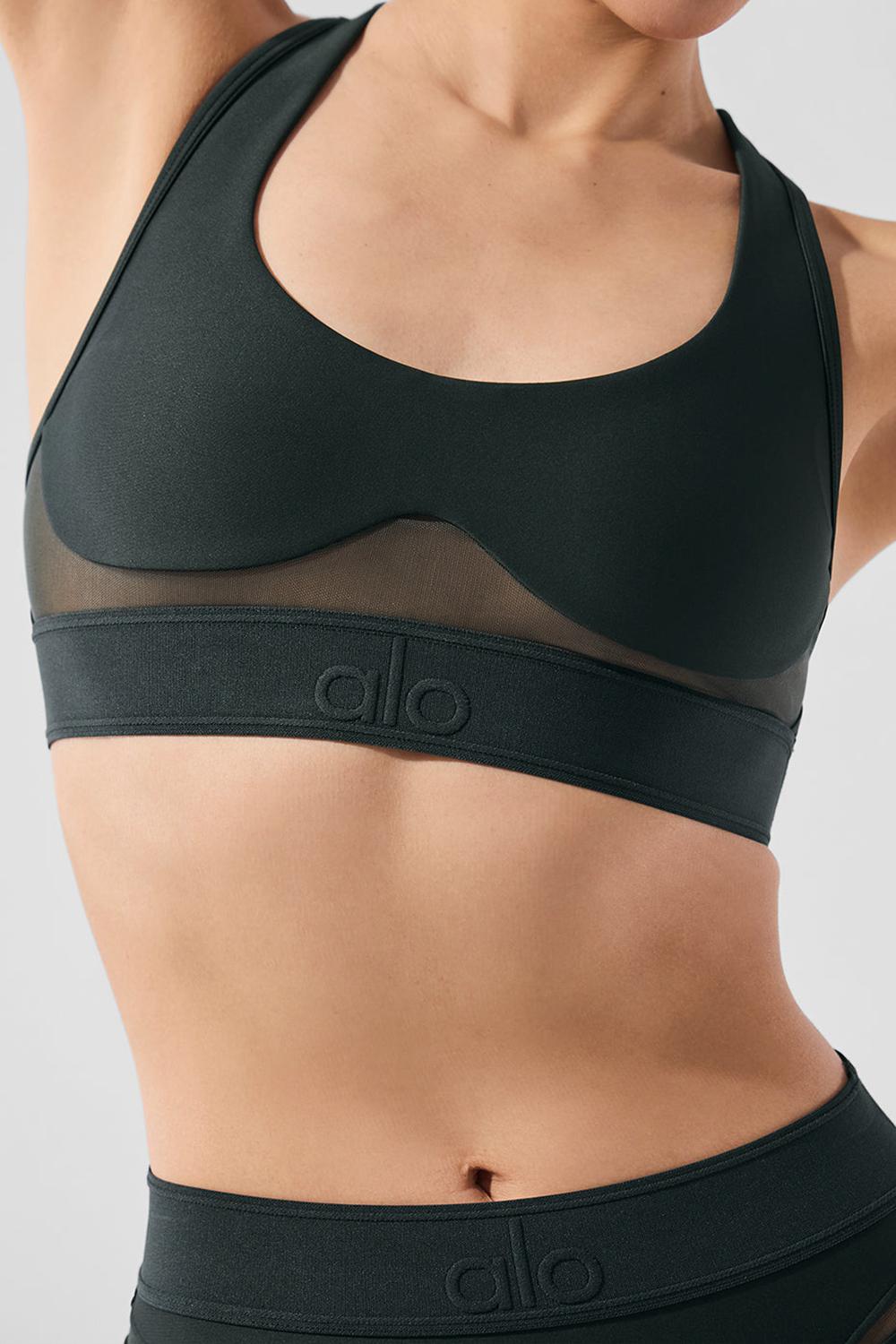 Sujetador Deportivo Alo Yoga Airlift Rebel Mujer Verdes | Mexico  XIF-094821