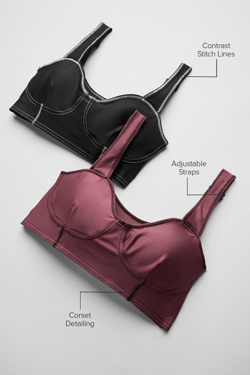 Sujetador Deportivo Alo Yoga Airlift Redefine Mujer Negros Blancos | Mexico  LJR-758294