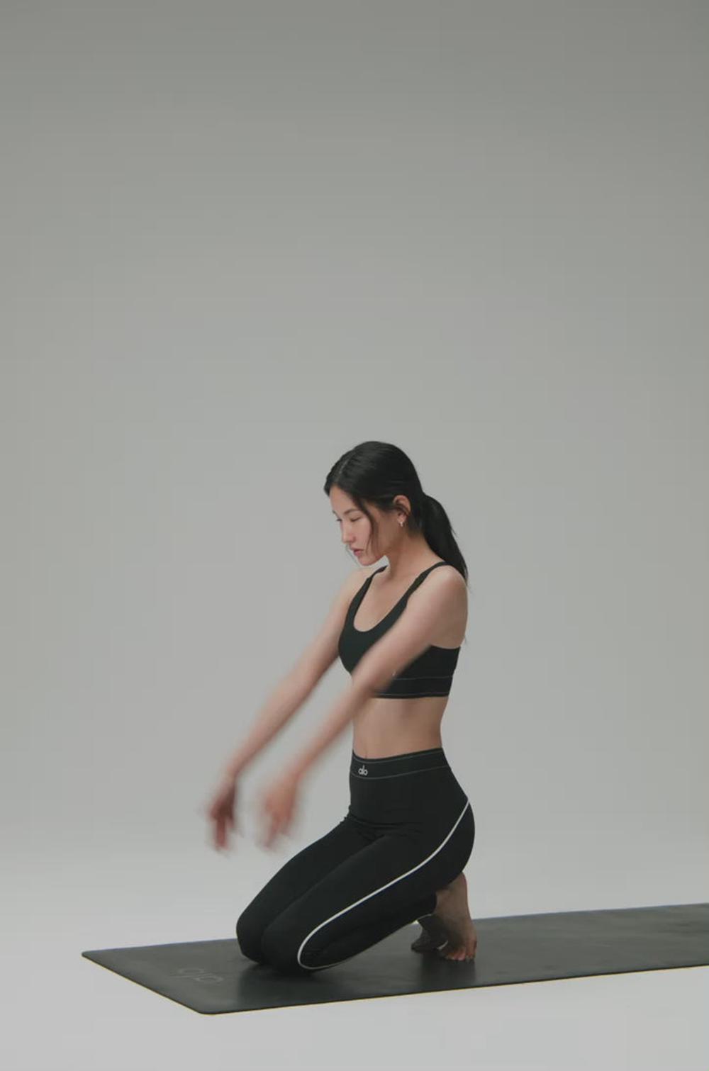 Sujetador Deportivo Alo Yoga Airlift Suit Up Mujer Negros Blancos | Mexico  BNS-739026