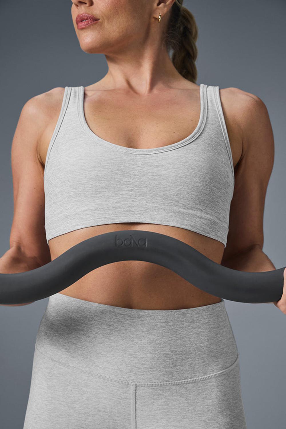 Sujetador Deportivo Alo Yoga Alosoft Center Stage Mujer Grises | Mexico  TOM-368749