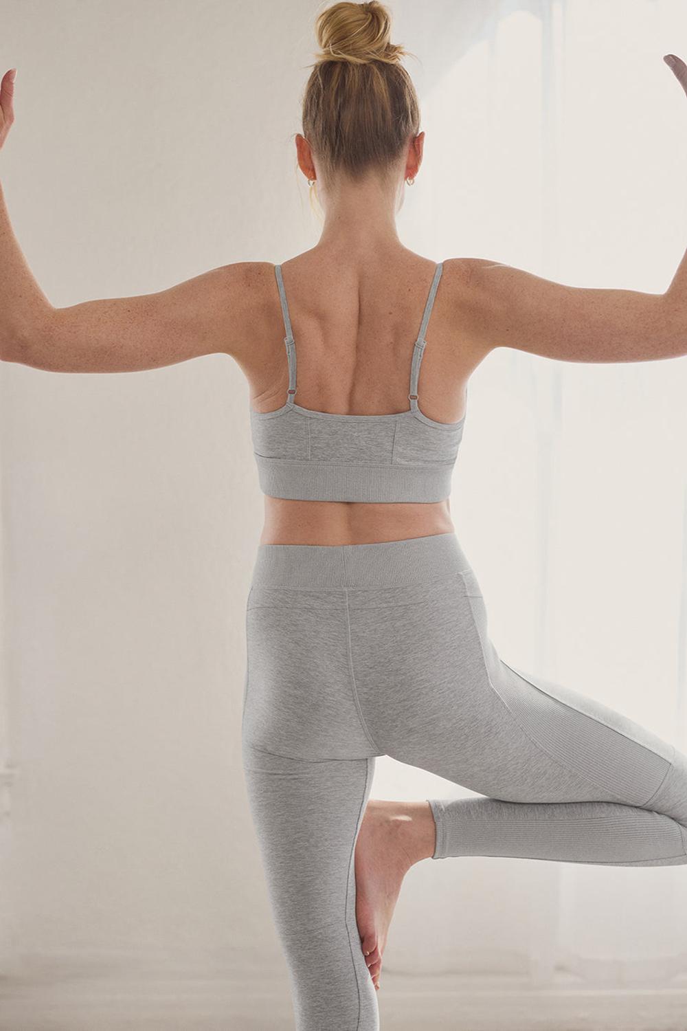 Sujetador Deportivo Alo Yoga Alosoft Head Start Mujer Grises | Mexico  FPC-160789
