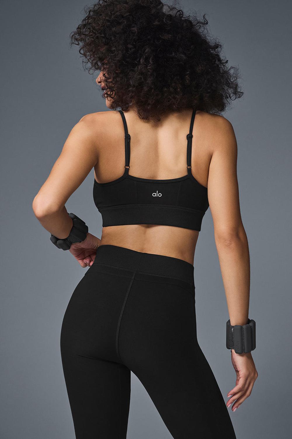 Sujetador Deportivo Alo Yoga Alosoft Head Start Mujer Negros | Mexico  RAT-329618