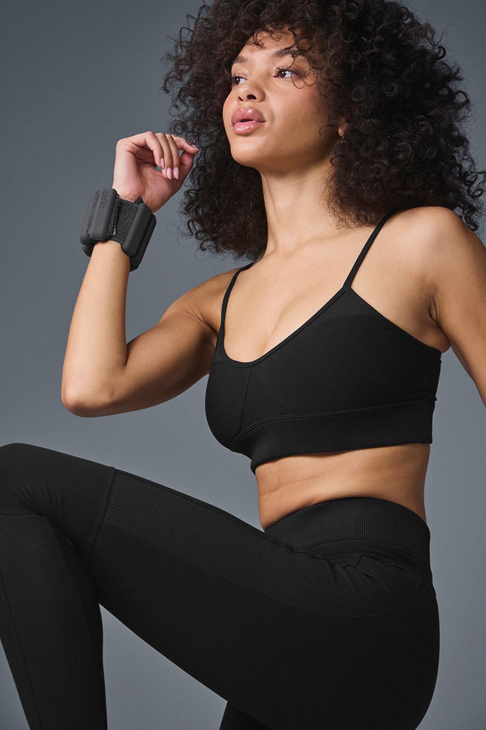 Sujetador Deportivo Alo Yoga Alosoft Head Start Mujer Negros | Mexico  RAT-329618