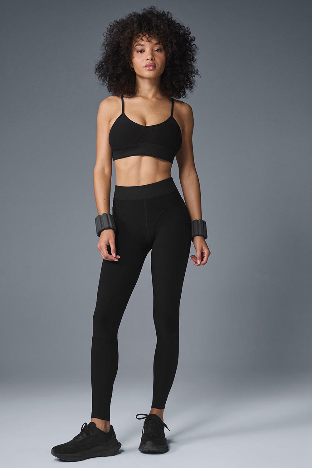 Sujetador Deportivo Alo Yoga Alosoft Head Start Mujer Negros | Mexico  RAT-329618