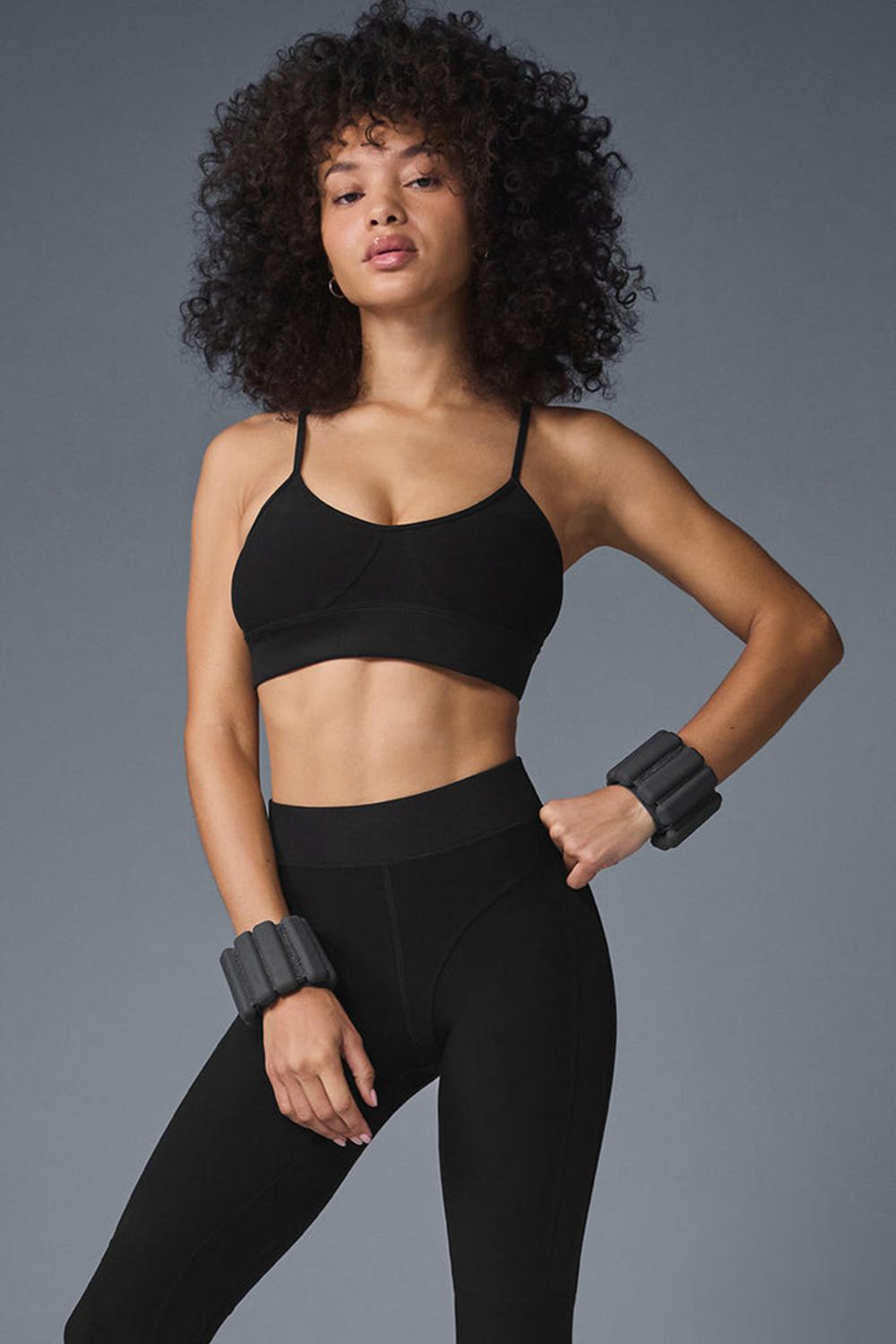 Sujetador Deportivo Alo Yoga Alosoft Head Start Mujer Negros | Mexico  RAT-329618