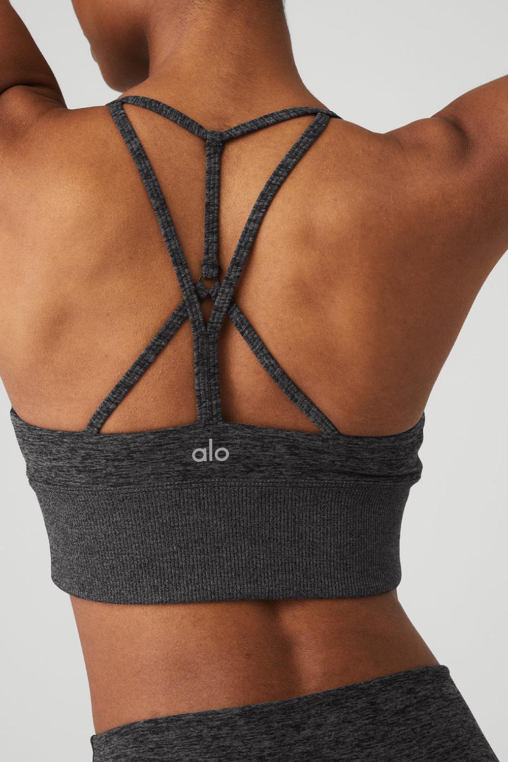 Sujetador Deportivo Alo Yoga Alosoft Lavish Mujer Azules Grises | Mexico  KJM-806357