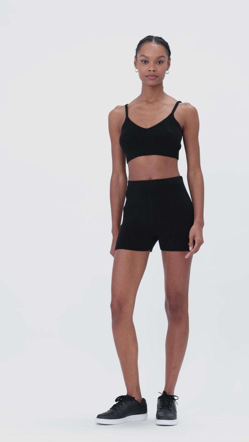 Sujetador Deportivo Alo Yoga Cashmere Ribbed Staycation Mujer Grises | Mexico  KCJ-960382