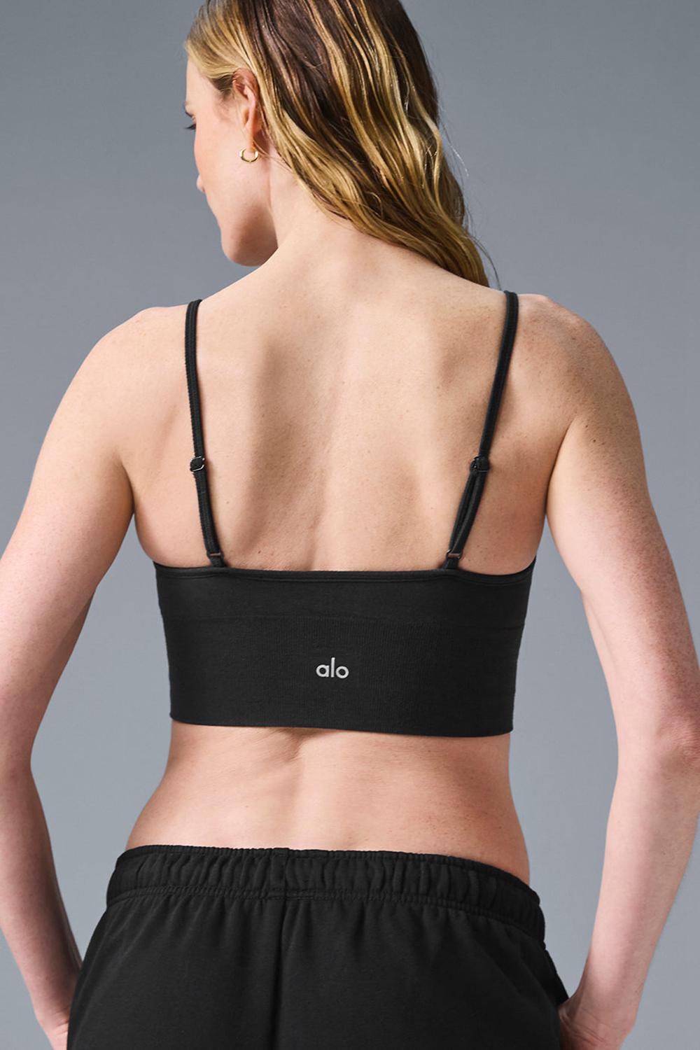 Sujetador Deportivo Alo Yoga Delightlette Mujer Negros | Mexico  RYV-620715
