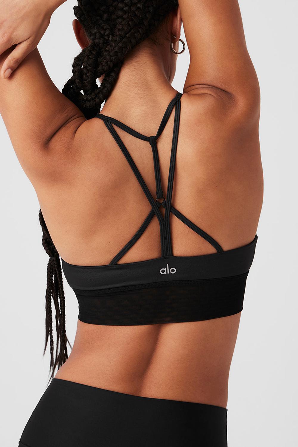 Sujetador Deportivo Alo Yoga Lavish Mujer Negros Negros | Mexico  CZP-490632