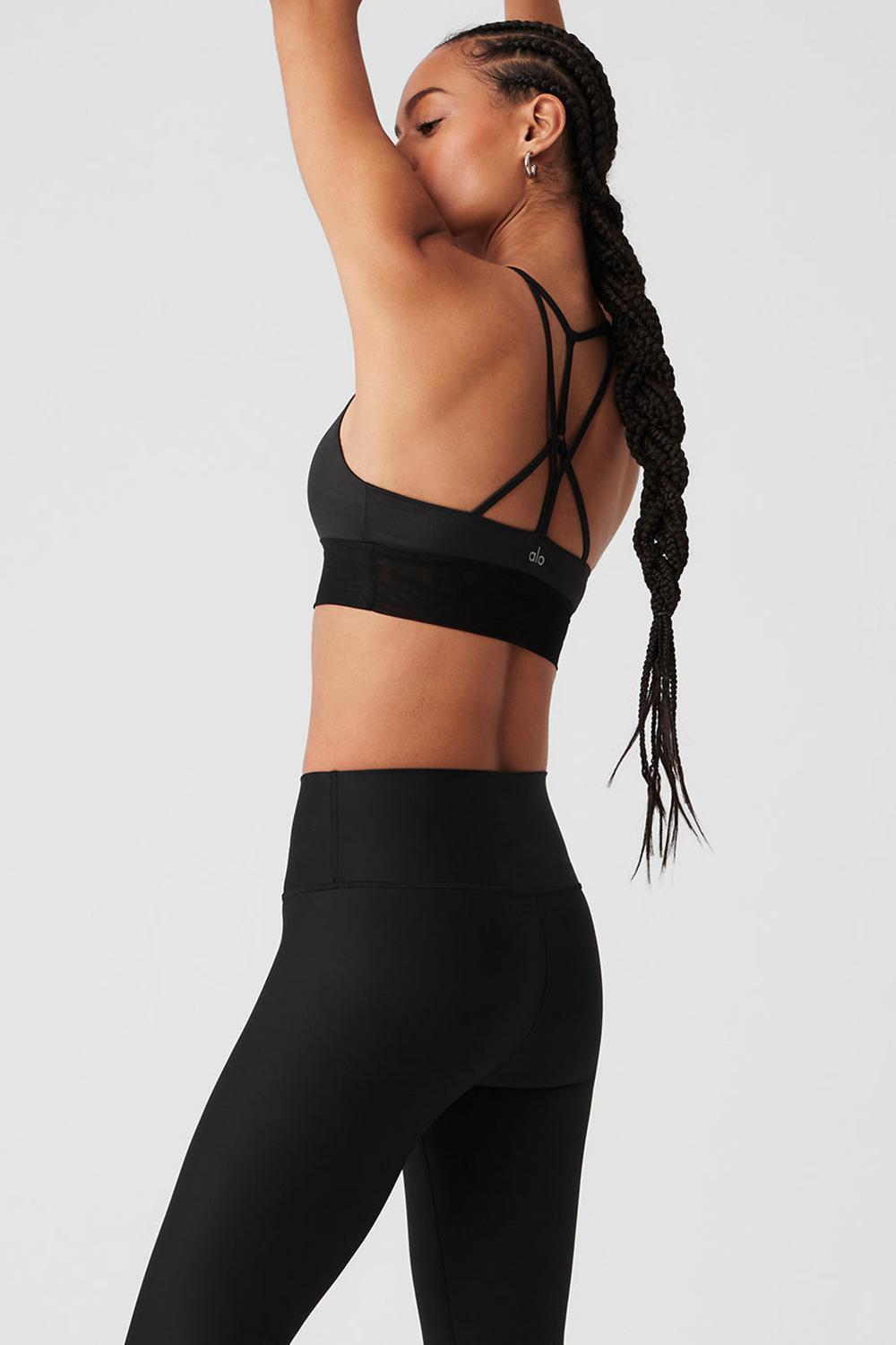 Sujetador Deportivo Alo Yoga Lavish Mujer Negros Negros | Mexico  CZP-490632