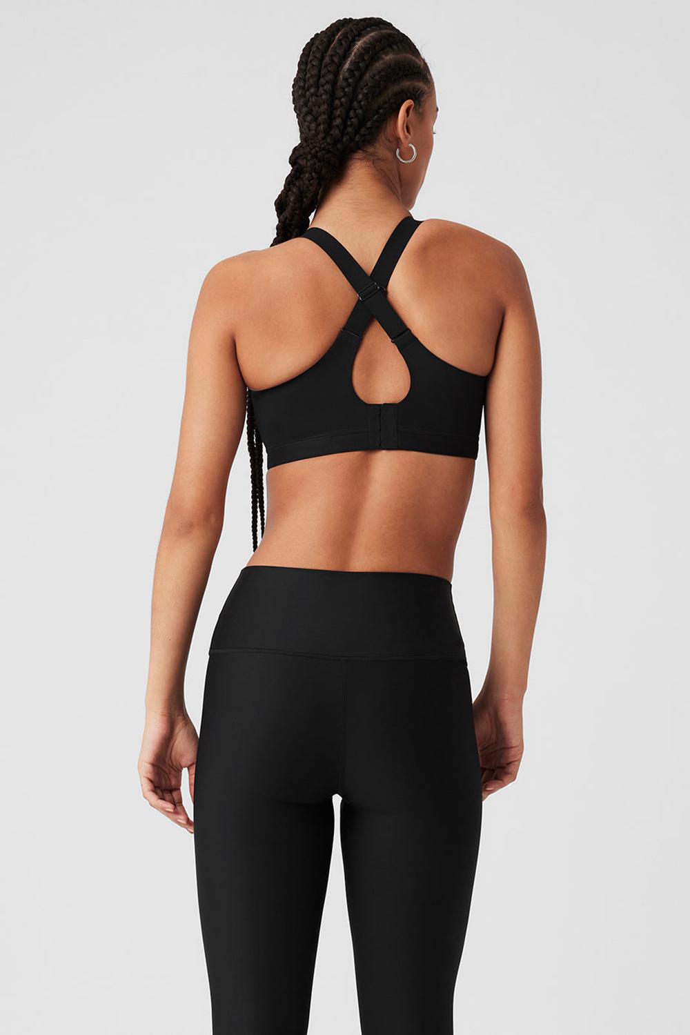 Sujetador Deportivo Alo Yoga Power Move High Impact Mujer Negros | Mexico  XRO-791680
