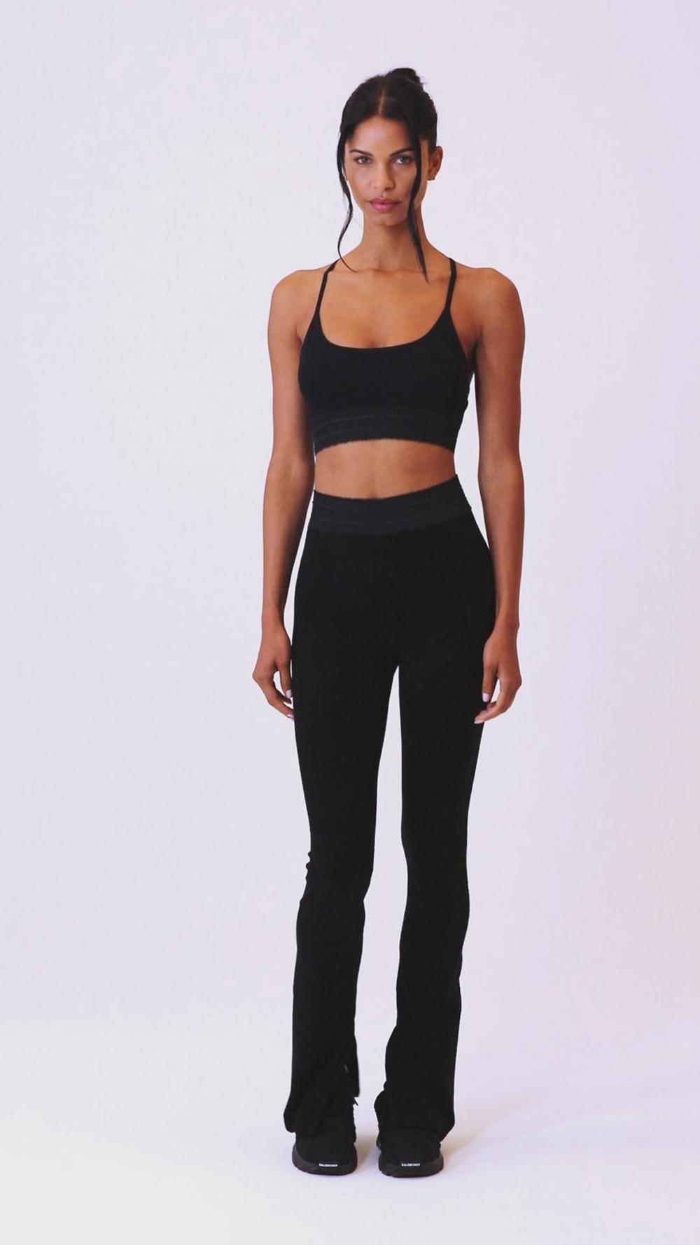 Sujetador Deportivo Alo Yoga Seamless Luxe Terry Cuddle Mujer Cherry Cola | Mexico  JHY-302178