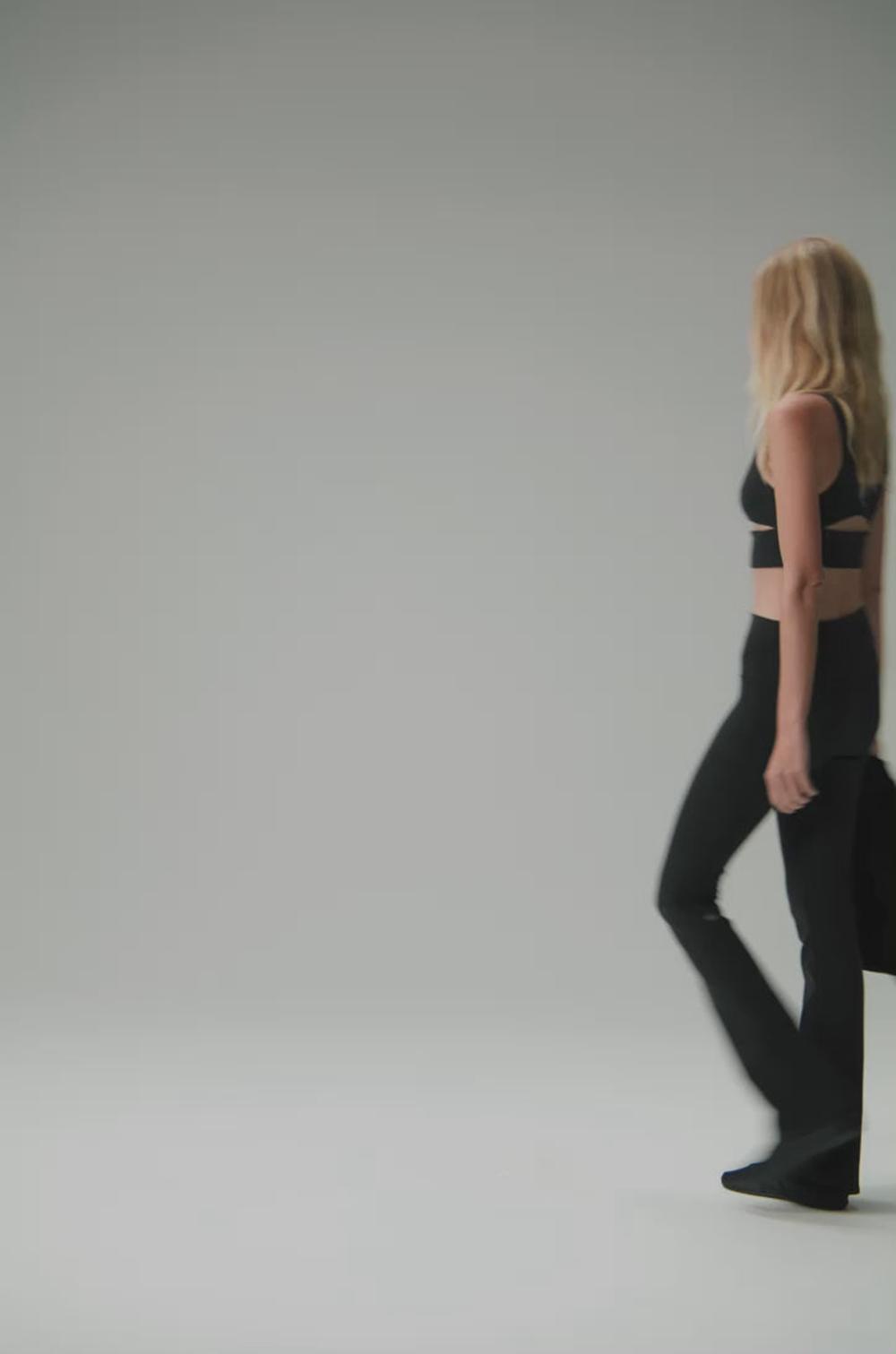 Sujetador Deportivo Alo Yoga Slit Mujer Negros | Mexico  AVI-054317
