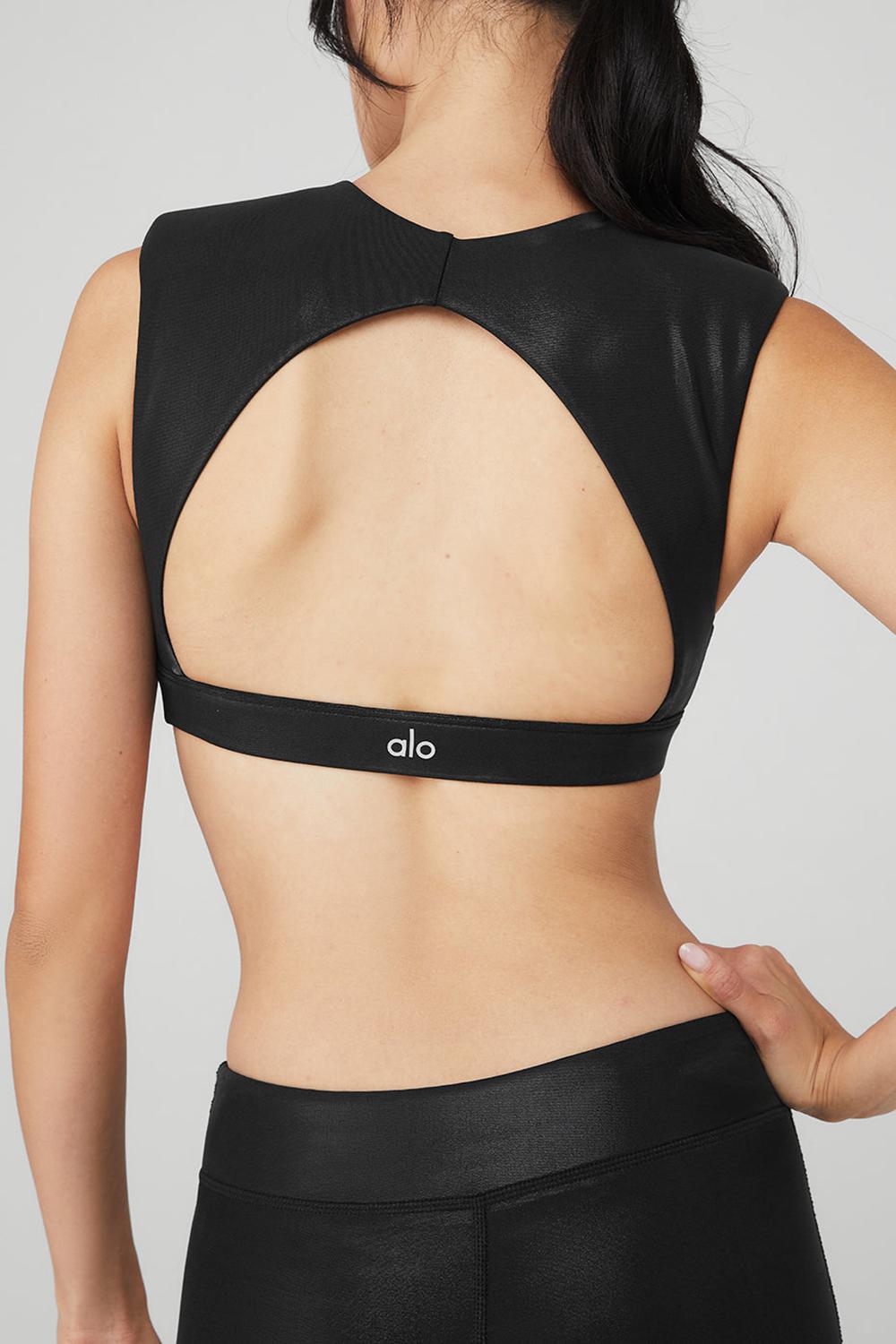 Sujetador Deportivo Alo Yoga Super Shine Flash Mujer Negros | Mexico  WNJ-172508